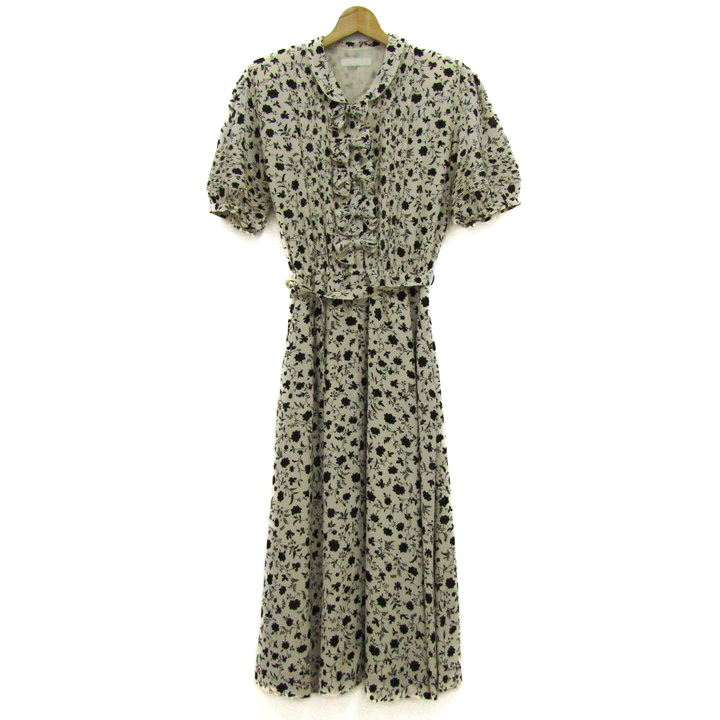 カネコイサオ　ピンクハウス　刺繍　ワンピース　ロング カネコイサオロングワンピース カネコイサオ ピンクハウス 刺繍