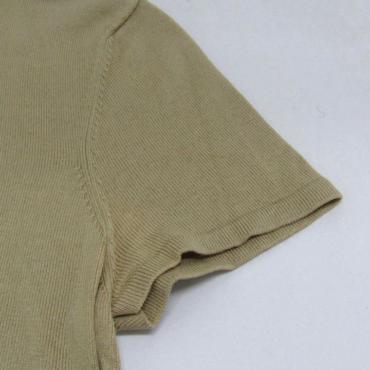 Polo by Ralph Lauren 半袖　サマーニット　ベージュ　トップス POLO RALPH LAUREN（ニット/セーター ・ ベージュ系）のフリマ