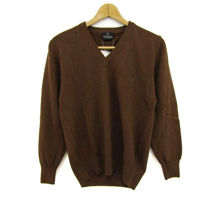 新品　TRUSSARDI セーター ✨ウール100%✨TRUSSARDI アルパカ30% 新品ニットセーター M - メルカリ