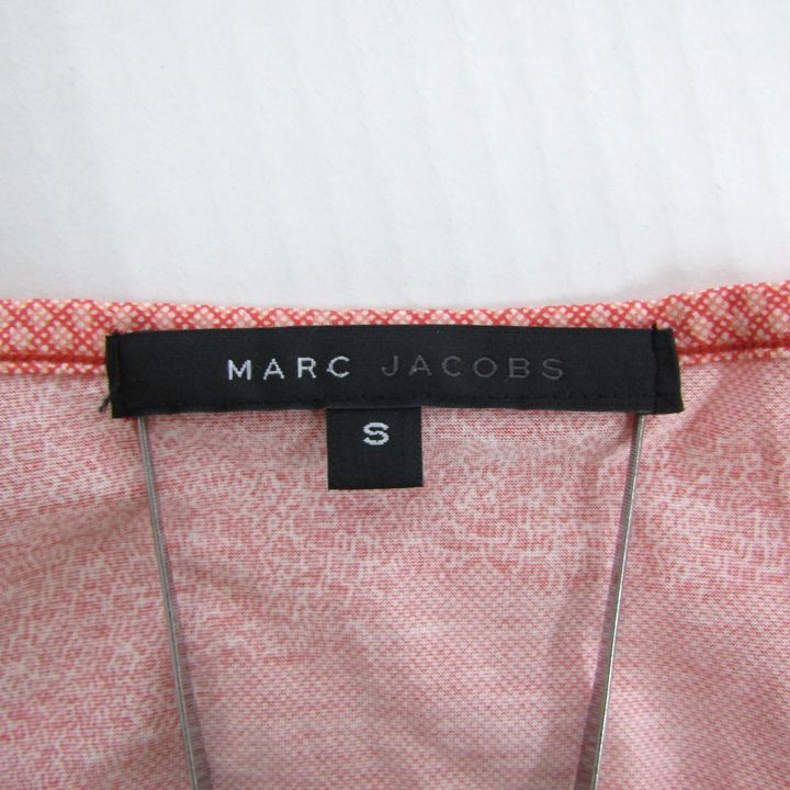 マークジェイコブス キャミソール ノースリーブ シャツ トップス レディース Sサイズ オレンジ MARC JACOBS マークジェイコブス キャミソール ノースリーブ シャツ トップス