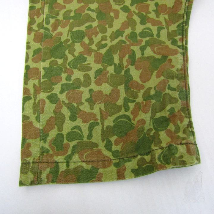 桃太郎ジーンズ デニムパンツ ボトムス ハーフ カモフラ柄 迷彩 日本製