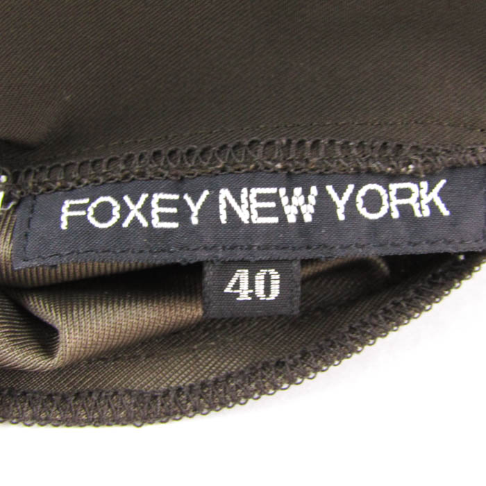 FOXEY NEW YORK フォクシーニューヨーク ワンピース　40サイズ フォクシーニューヨーク Dress Eclair 43288 ワンピース 40