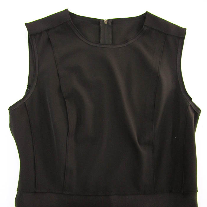 チャコ 美品*FOXEY ロングワンピース ノースリーブ ニット フォクシーニューヨーク ロングワンピース トップス