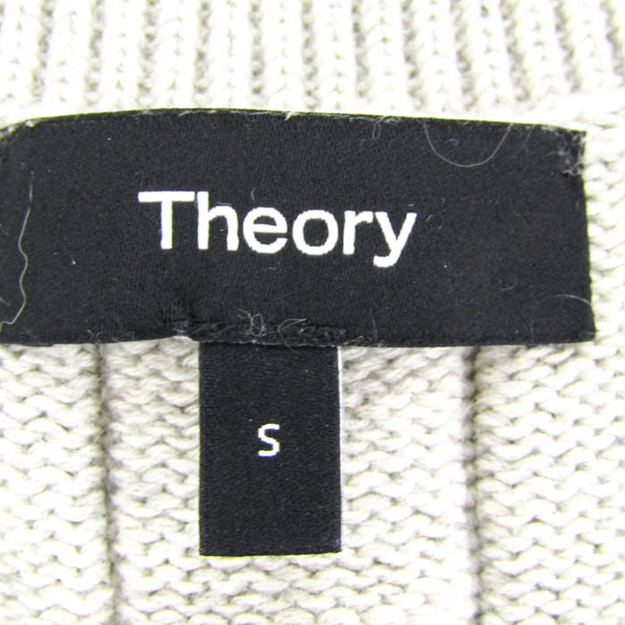 theory カシミヤ混　長袖ニット theory セオリー カシミヤ 混 メンズ 用 襟付き ニット セーター