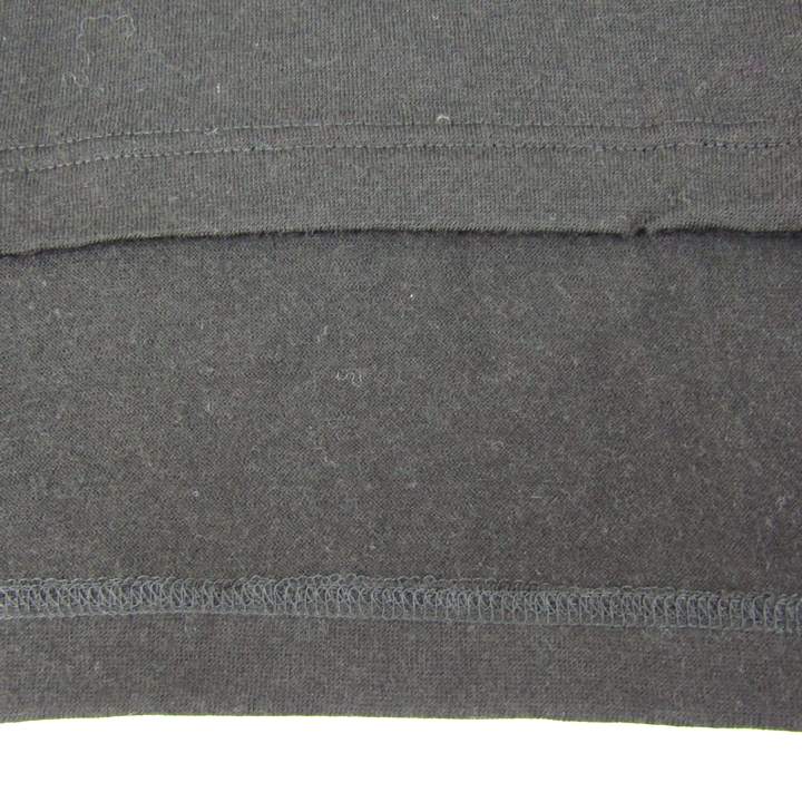 ダックス ドッキングニット シャツ 長袖 トップス レディース 38サイズ ダークグレー×ブルー系 DAKS ダックス ドッキングニット シャツ 長袖 トップス レディース 38