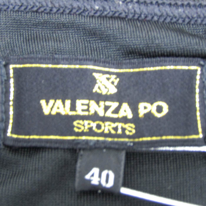 バレンザポー 長袖Tシャツ ストレッチ クルーネック トップス