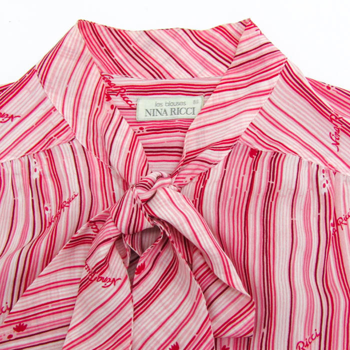 NINA RICCI ブラウス　ヴィンテージ　9号 NINA RICCI ブラウス ヴィンテージ 9号