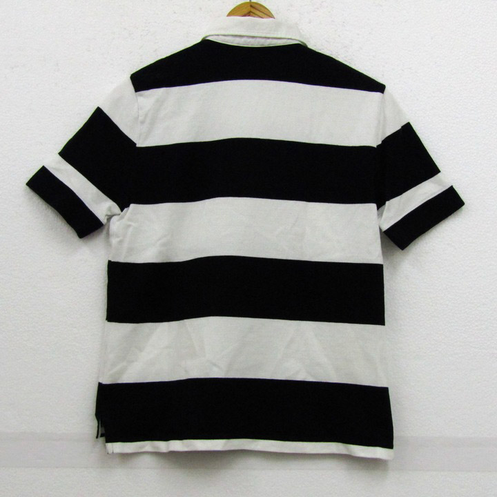 【美品】RLX RALPH LAUREN ラルフローレン ボーダー半袖ポロシャツ 美品】ラルフローレン ボーダー 半袖 ポロシャツ Mサイズ - メルカリ