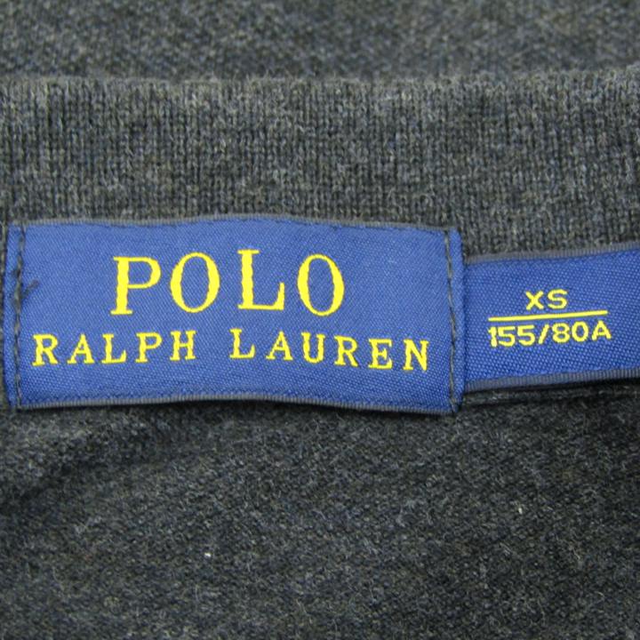 ポロ・ラルフローレン ポロシャツ 半袖 ポニーロゴ トップス レディース XSサイズ グレー系 POLO RALPH LAUREN POLO RALPH LAUREN - ポロ・ラルフローレン ポロシャツ 半袖