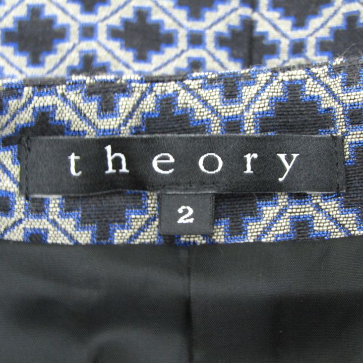 セオリー テーラードジャケット 総柄 アウター レディース 2