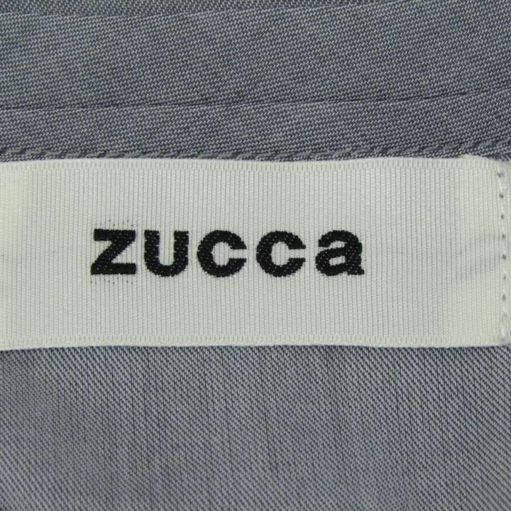 ズッカ ノースリーブカットソー シャツ トップス レディース Mサイズ グレー ズッカ ZUCCA ノースリーブトップス グレー レディース M 日本製