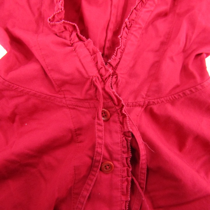 ピンクハウス 長袖シャツ トップス フード付き フリル