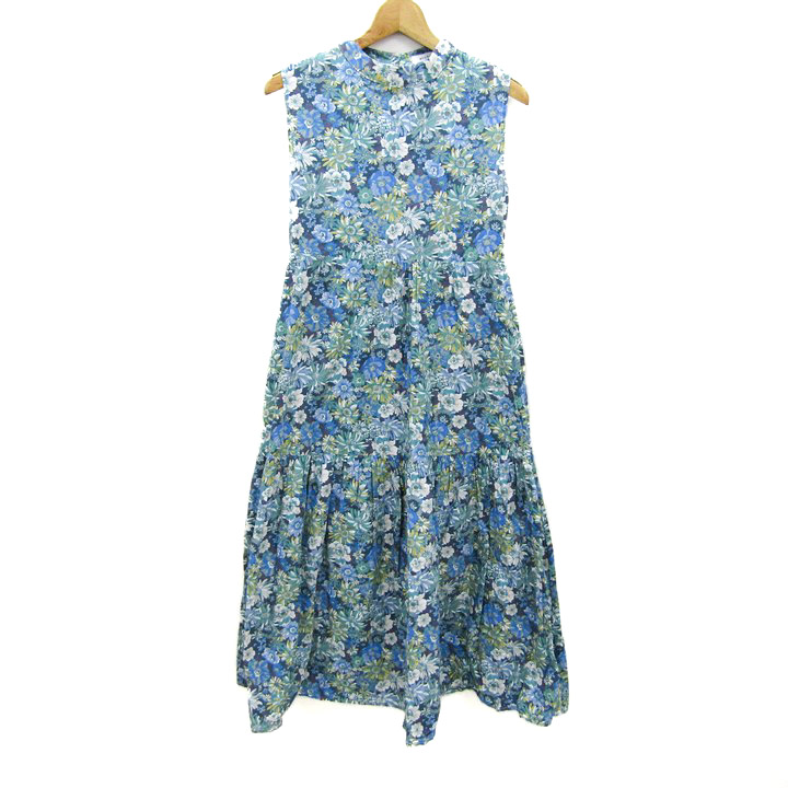 アルシーヴ ロングワンピース トップス ノースリーブ 花柄 レディース  