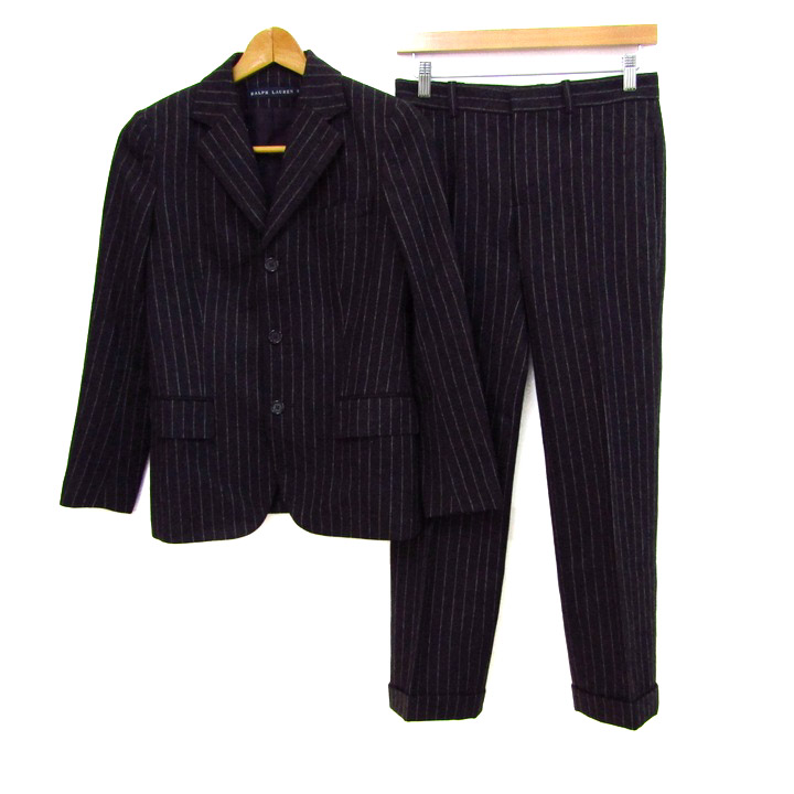 ラルフローレン セットアップ ウール/カシミヤ混 上下セット 日本製 白