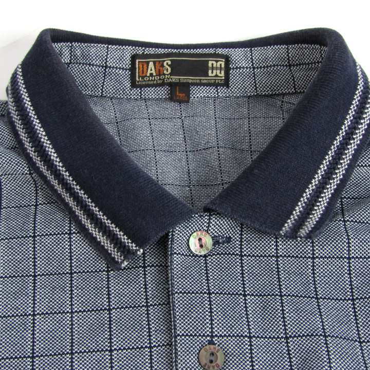 メンズ ダックスゴルフ 半袖ポロシャツ Lサイズ DAKS