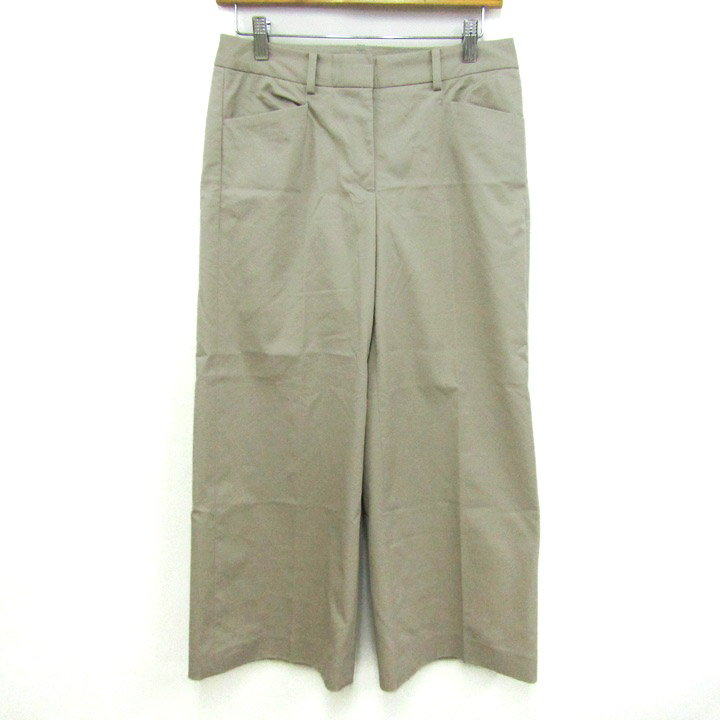 セオリーリュクス ワイドパンツ ボトムス ストレッチ 日本製  