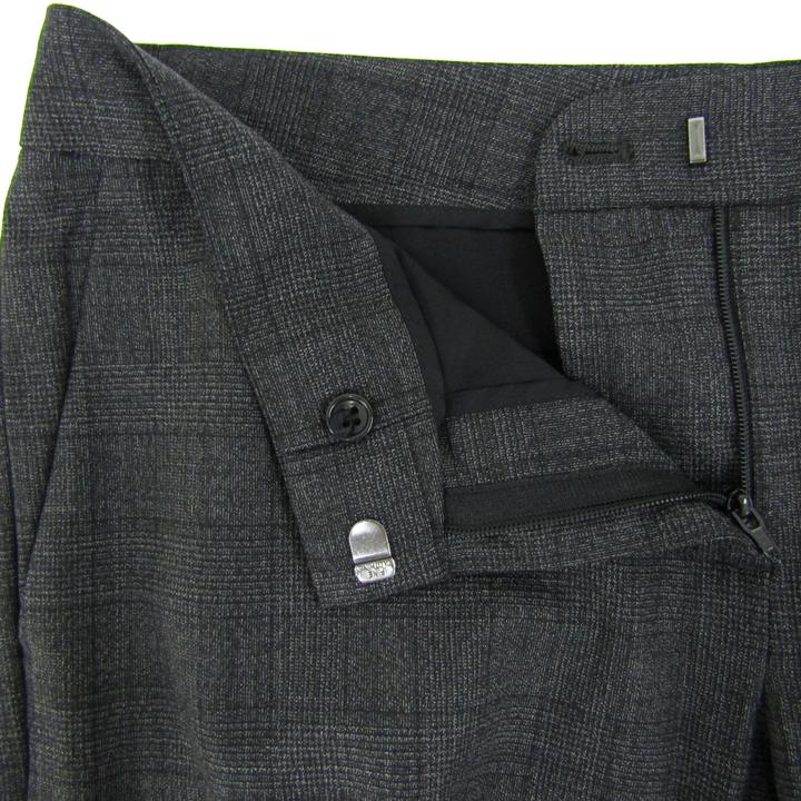 セオリーリュクス パンツ ボトムス ストレッチ チェック柄 大きい  