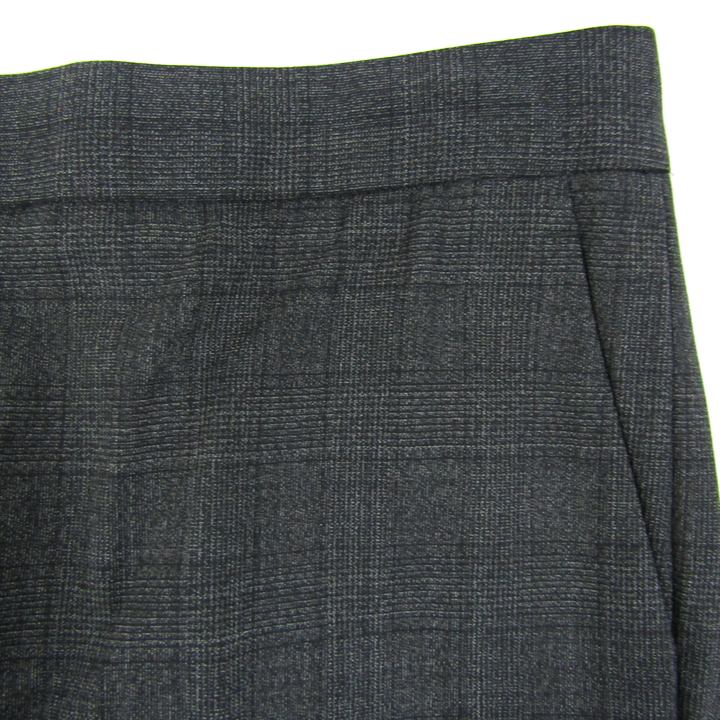 セオリーリュクス パンツ ボトムス ストレッチ チェック柄 大きい  