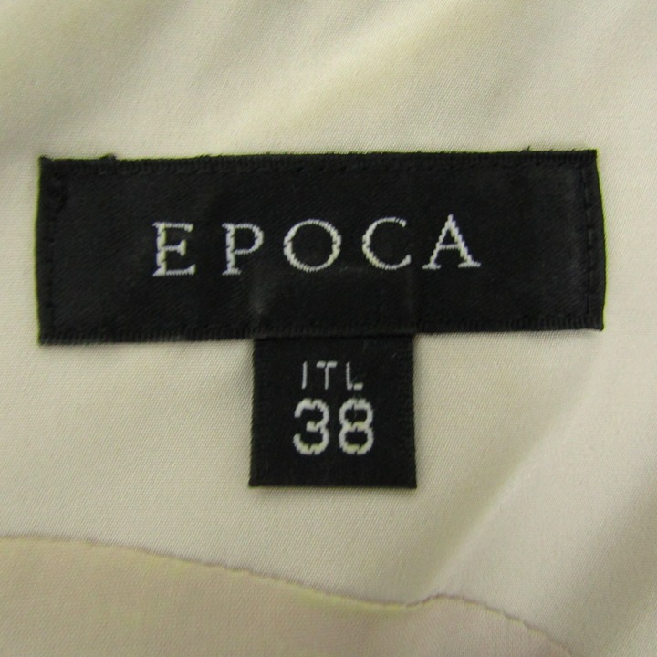 0060 EPOCA ノースリーブワンピース 38サイズ レース 花柄 刺繍 エポカ ワンピース トップス ノースリーブ レース 日本製 レディース