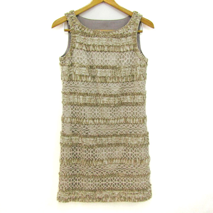 アナイ ワンピース トップス ノースリーブ レース 日本製 レディース  