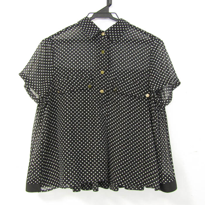 0 Tory Burch(トリーバーチ) ダイアナ フリル シルク ブラウス 0 Tory Burch(トリーバーチ) ダイアナ フリル シルク ブラウス