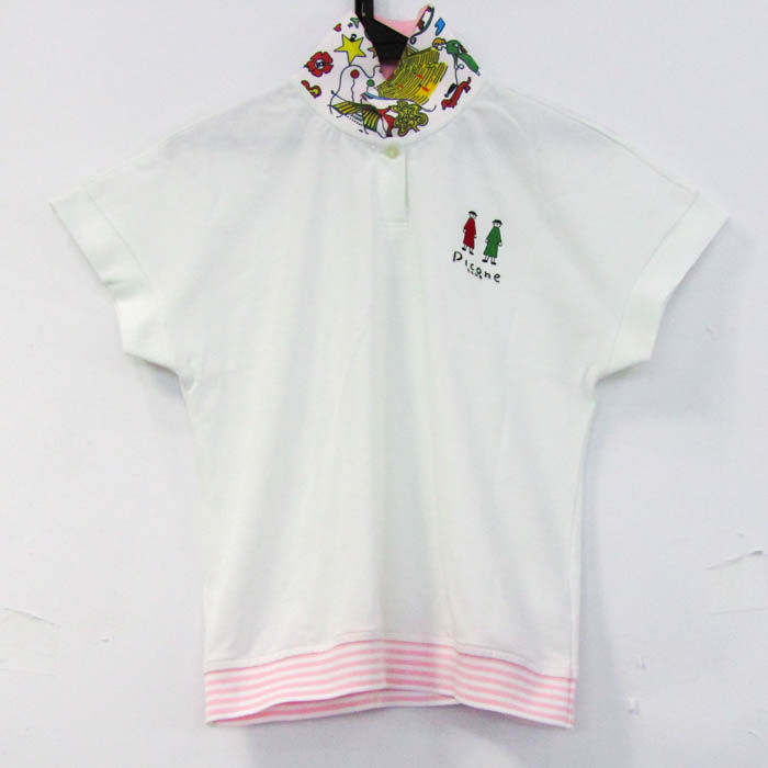 ピッコーネ】ゴルフ ポロシャツ ワンピース ボーダー ストレッチ