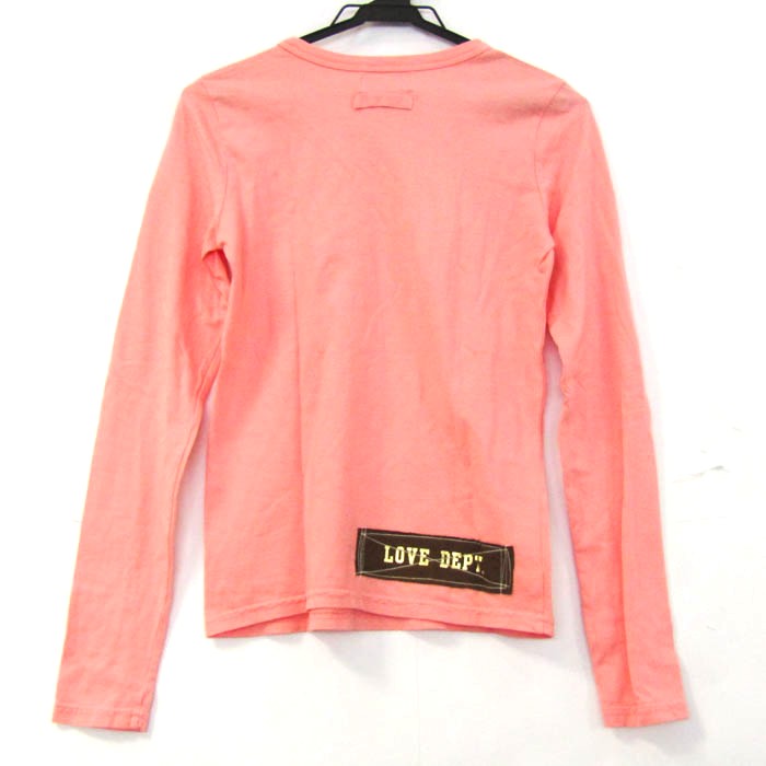 新品未使用ジューシークチュール　長袖Ｔシャツ　ピンク　Ｓ ジューシークチュール 長袖Tシャツ トップス グラフィックT USA