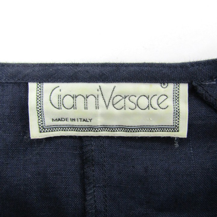 ジャンニ・ヴェルサーチ 長袖シャツ シルク トップス レディース 40サイズ ベージュ系 Gianni Versace ジャンニ・ヴェルサーチ 長袖シャツ シルク トップス レディース