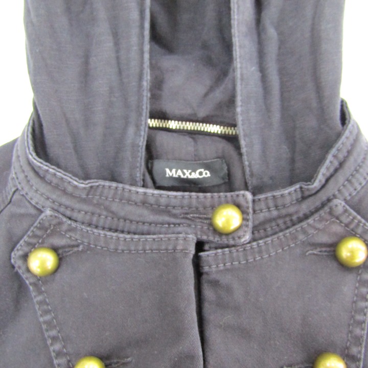 美品　MAX&Co　ブラック　ナポレオンコート　38 美品 MAX&Co ブラック ナポレオンコート 38 美品 MAX&Co