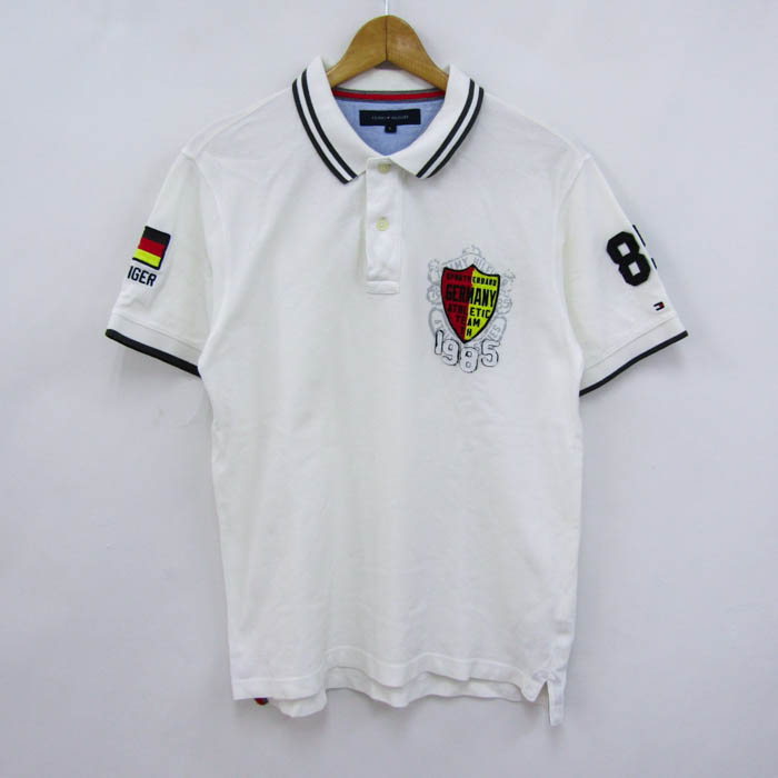 TOMMY HILFIGER トミーヒルフィガーポロシャツ XL ＃048