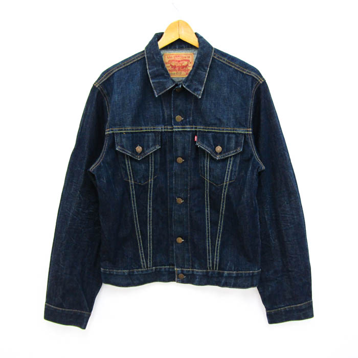 Levis、デニムジャケット、ジージャン リーバイス 70505-0217 USA製 デニムジャケット ジージャン