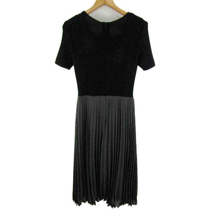 美品 Leilian レリアン スキッパー ネック ワンピース 13+