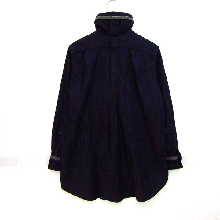 美品★ZUCCA ズッカ　コットンデニム　シャツ　M ズッカ 長袖シャツ デニムシャツ コットン100％ ブランド トップス