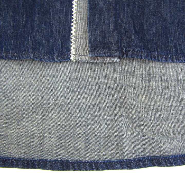 ズッカ 長袖シャツ デニムシャツ コットン100％ ブランド