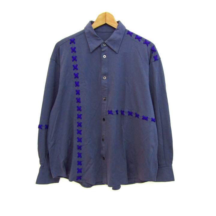 ACUT パープル 長袖シャツ サイズ5 ACUT パープル 長袖シャツ サイズ5