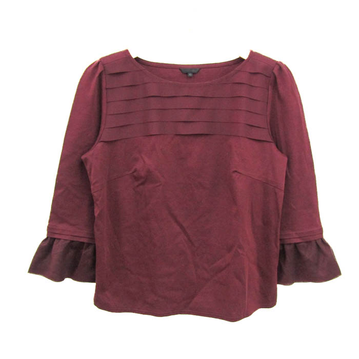 トゥービーシック シャツブラウス サイズ42 L レディース 美品 アイボリー レース TO BE CHIC