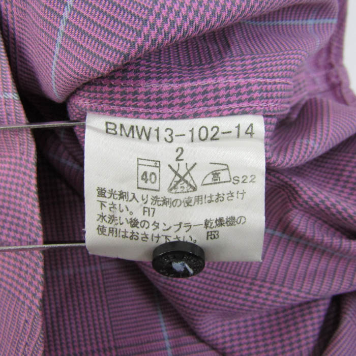 希少性✨　バーバリーブルーレーベル　パーカー　Mサイズ　ピンク　チェック柄 希少性✨ バーバリーブルーレーベル パーカー Mサイズ ピンク チェック