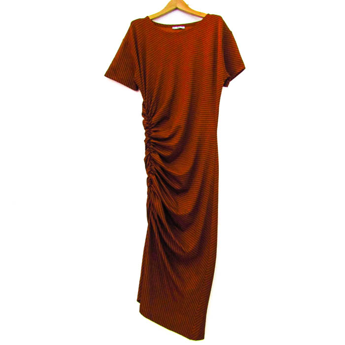 美品 HIROKO KOSHINO PREMIER ストレッチ ワンピースドレス