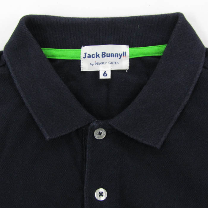 ジャックバニー ポロシャツ トップス 半袖 ゴルフウエア パーリー