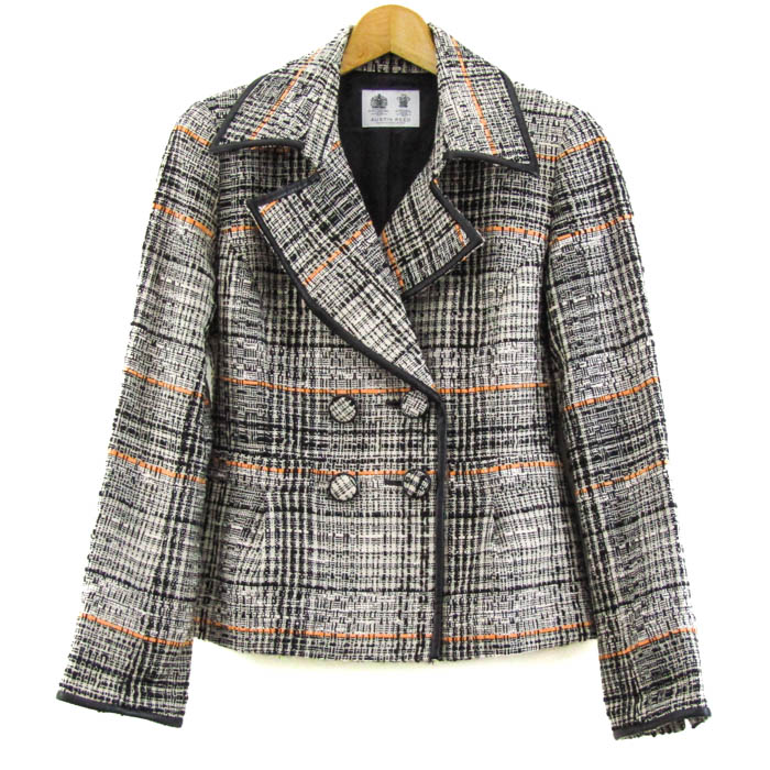 オースチンリード Austin Reed Gジャン サイズ 白 レディース