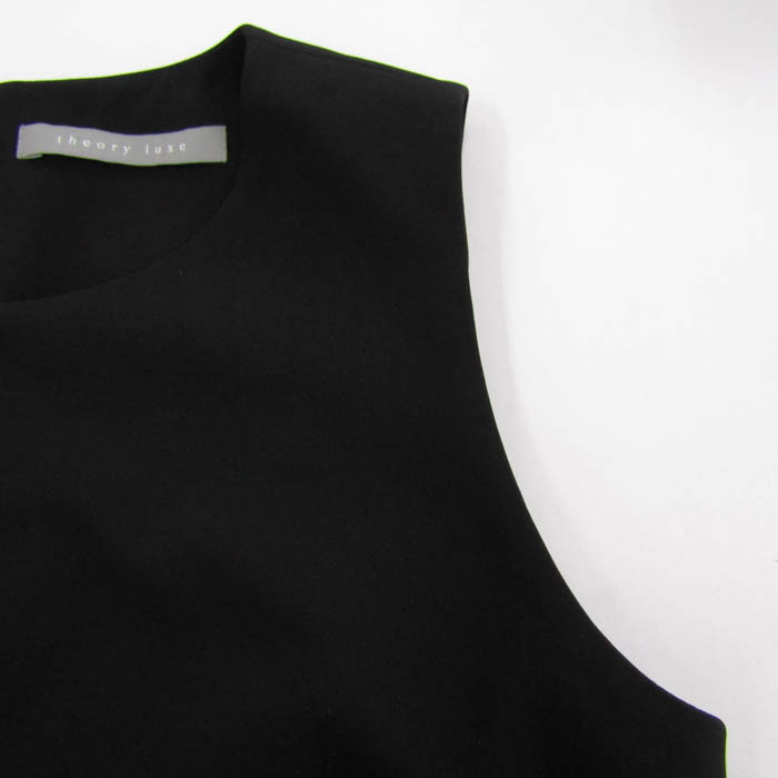 セオリーリュクス ワンピース ノースリーブ ストレッチ ブランド  
