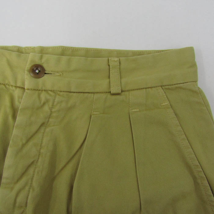 マーガレットハウエル ワイドパンツ ボトムス タック コットン  