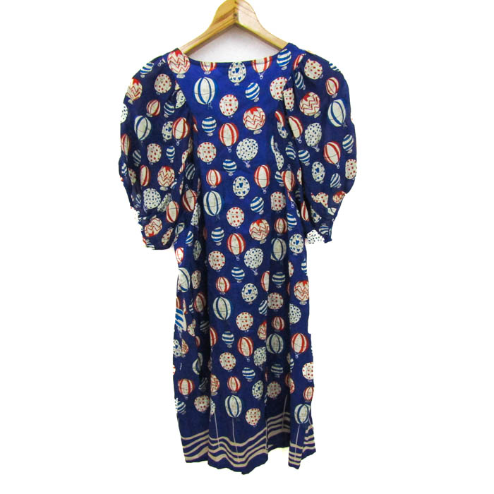 ツモリチサト TSUMORICHISATO シルク100 半袖 ブラウス シャツ