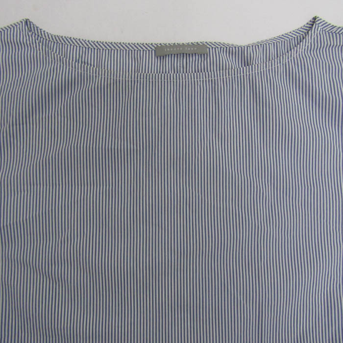 セオリーリュクス ブラウス シャツ 半袖 ストライプ柄 トップス
