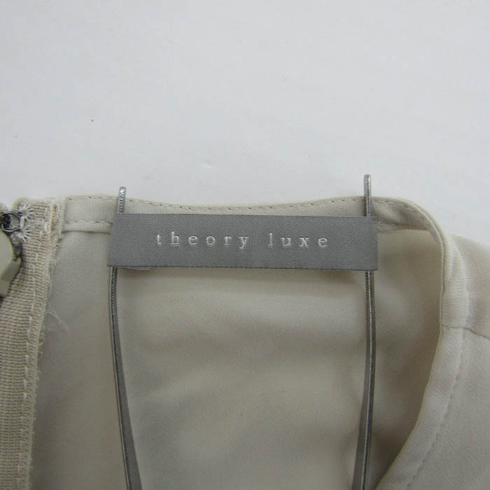 セオリーリュクス ブラウス シャツ トップス 半袖 プルオーバー 日本製