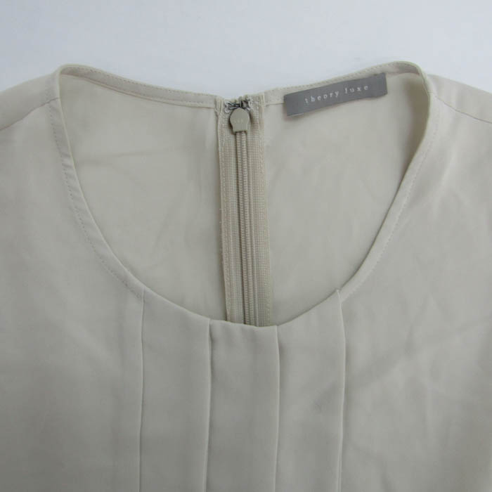 極美品 セオリーリュクス 2025 マドックスシャツ 半袖 オーバーサイズ 38 セオリーリュクス】2025ss Tori Maddox Shirt38 CLASSY WINTER