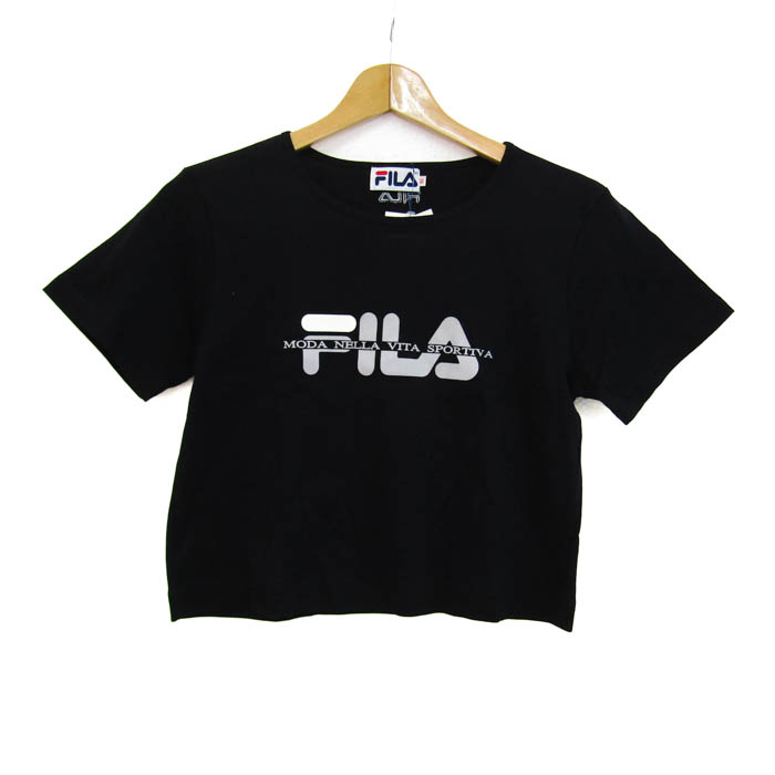 フィラ 半袖Tシャツ トップス クロップドT ロゴT 未使用品 レディース 