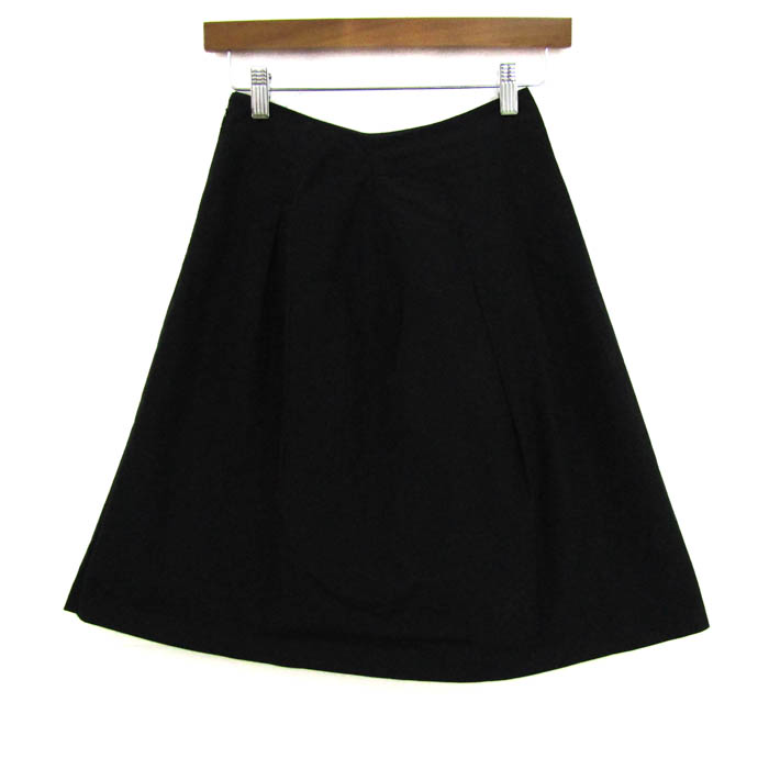 LANVIN SPORT ブラックゴルフスカート 38サイズ ランバンコレクション