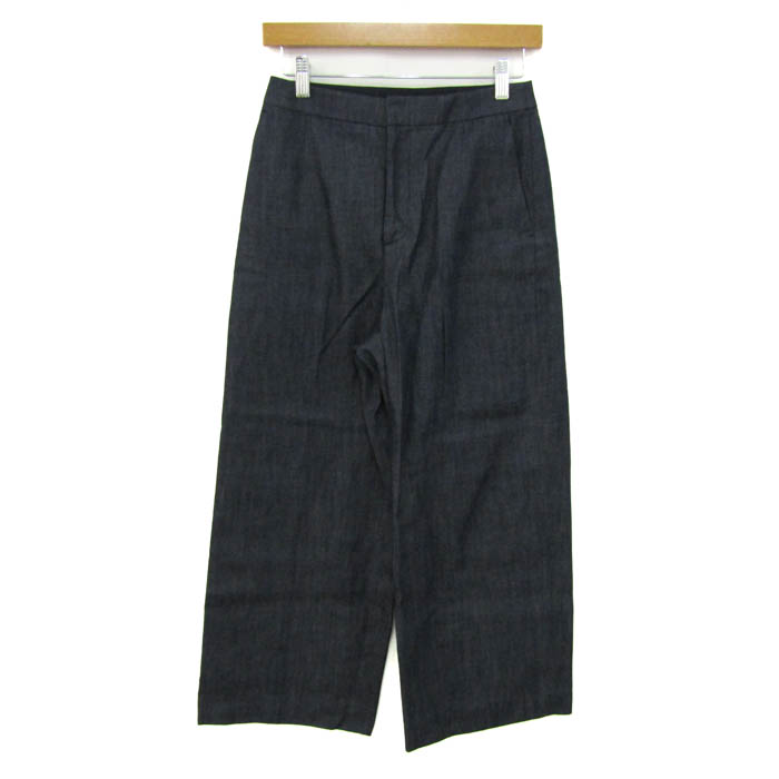 美品◆マッキントッシュロンドン ワイドパンツ サイズ36◆ brown/茶/ブラウン/MACKINTOSH LONDON/レディース/ボトムス マッキントッシュロンドン36上質黒ワイドパンツタックパンツMackintosh