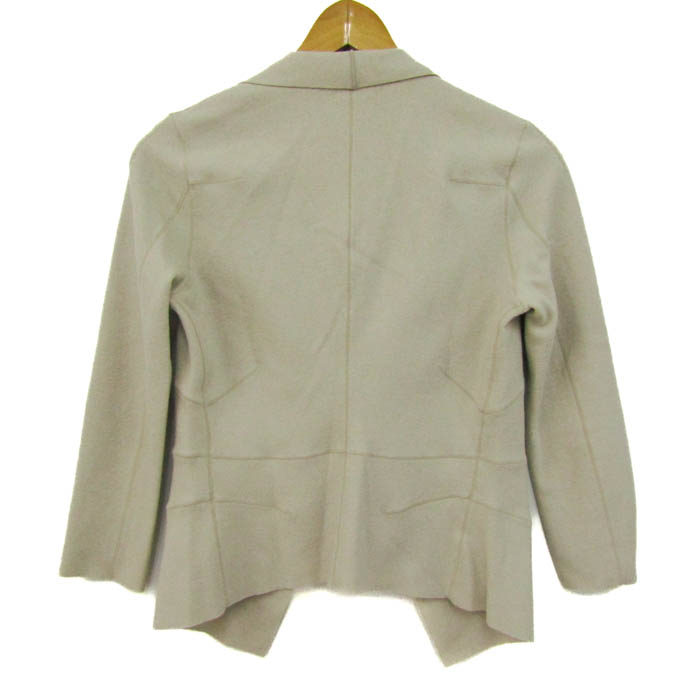 untitled ウール ジャケット ベージュ UNTITLED アンタイトル テーラードジャケット シングル 長袖Mサイズ